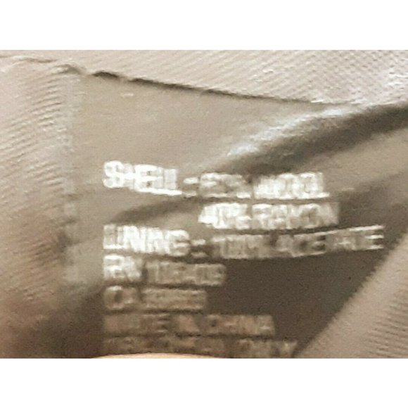 Antonio Melani Brown Academia Herringbone Wool Blend Dress 8 - Picture 10 of 11